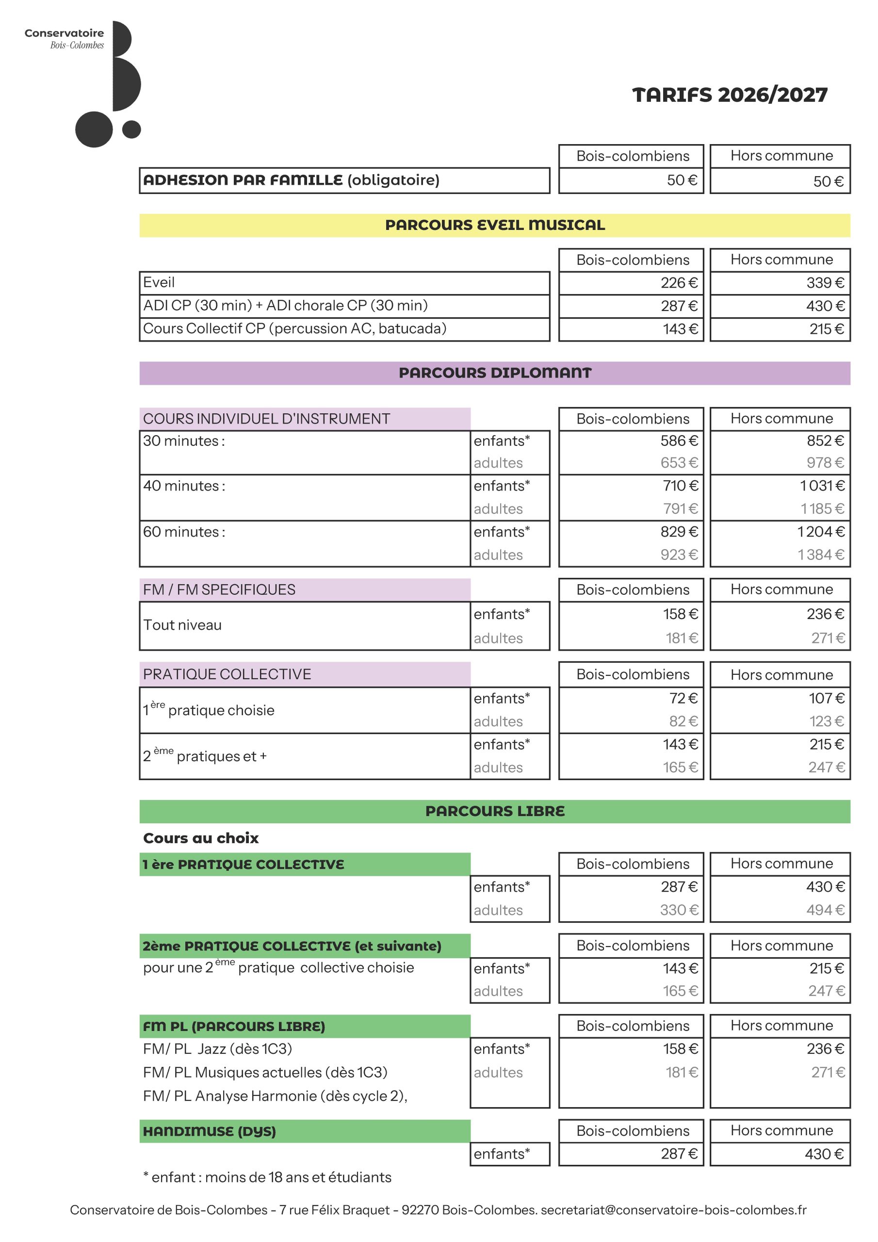 tarifs-2026-2027